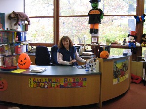 Children's Librarian in the Children's Room.